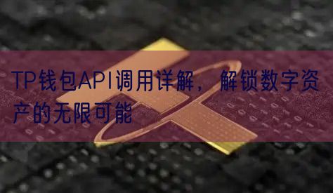 TP钱包API调用详解，解锁数字资产的无限可能